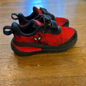 Adidas Toddler hook and loop Spider-Man sneakers